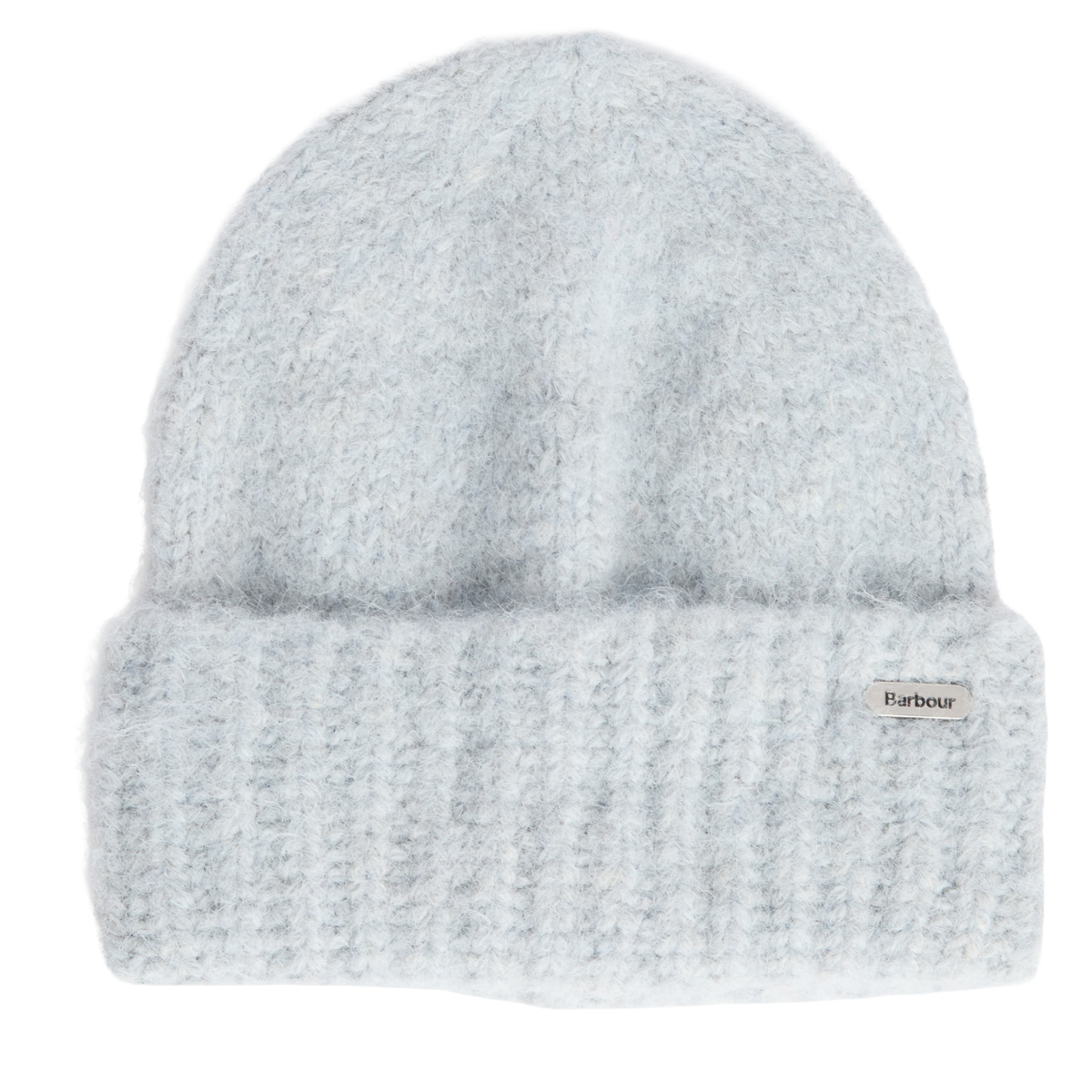 Barbour Emmy Beanie & Scarf Gift Set, soft blue, hat view