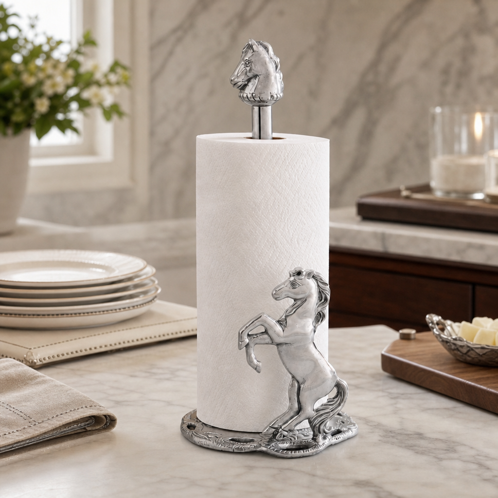 Arthur Court Designs - Horse Paper Towel Holder