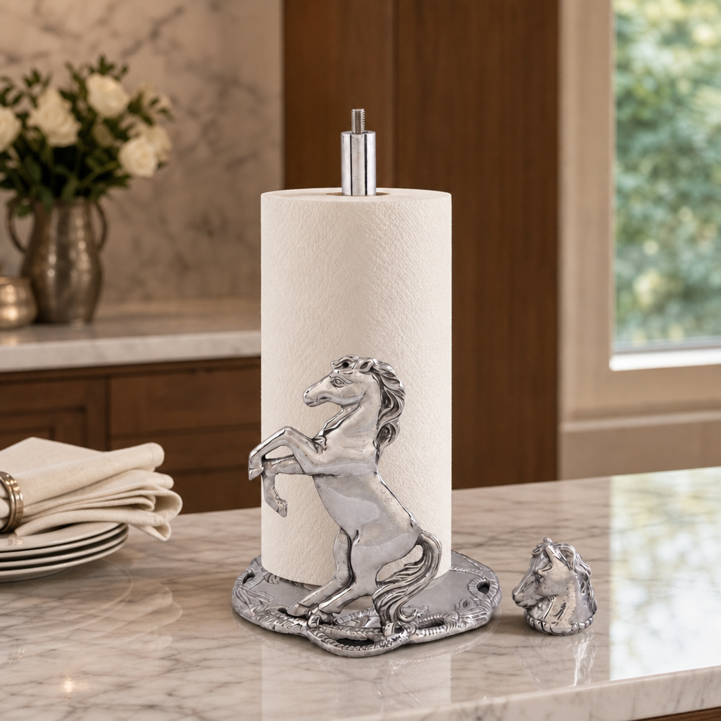 Arthur Court Designs - Horse Paper Towel Holder