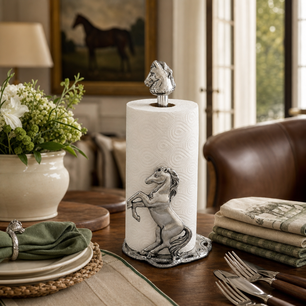 Arthur Court Designs - Horse Paper Towel Holder