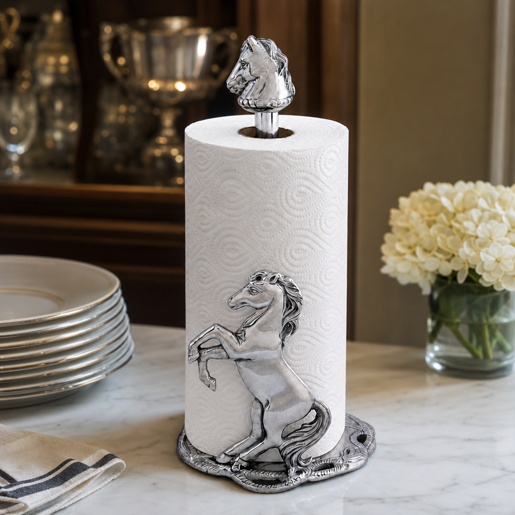 Arthur Court Designs - Horse Paper Towel Holder