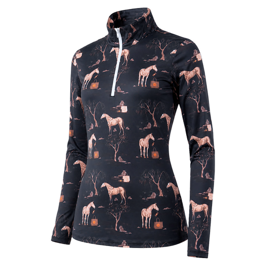Deinhardt Designs x Tucker Tweed Toile Long Sleeve Shirt