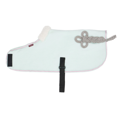 LeMieux Harlow Toy Pony Printed Rug-softmint- side view