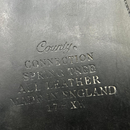 County Connection Buffalo 17.5” Used Dressage Saddle