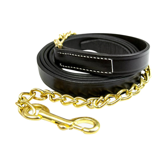 Walsh Leather Lead with Chain