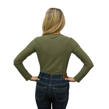 TKEQ Women's GlobeTROT Performance Top