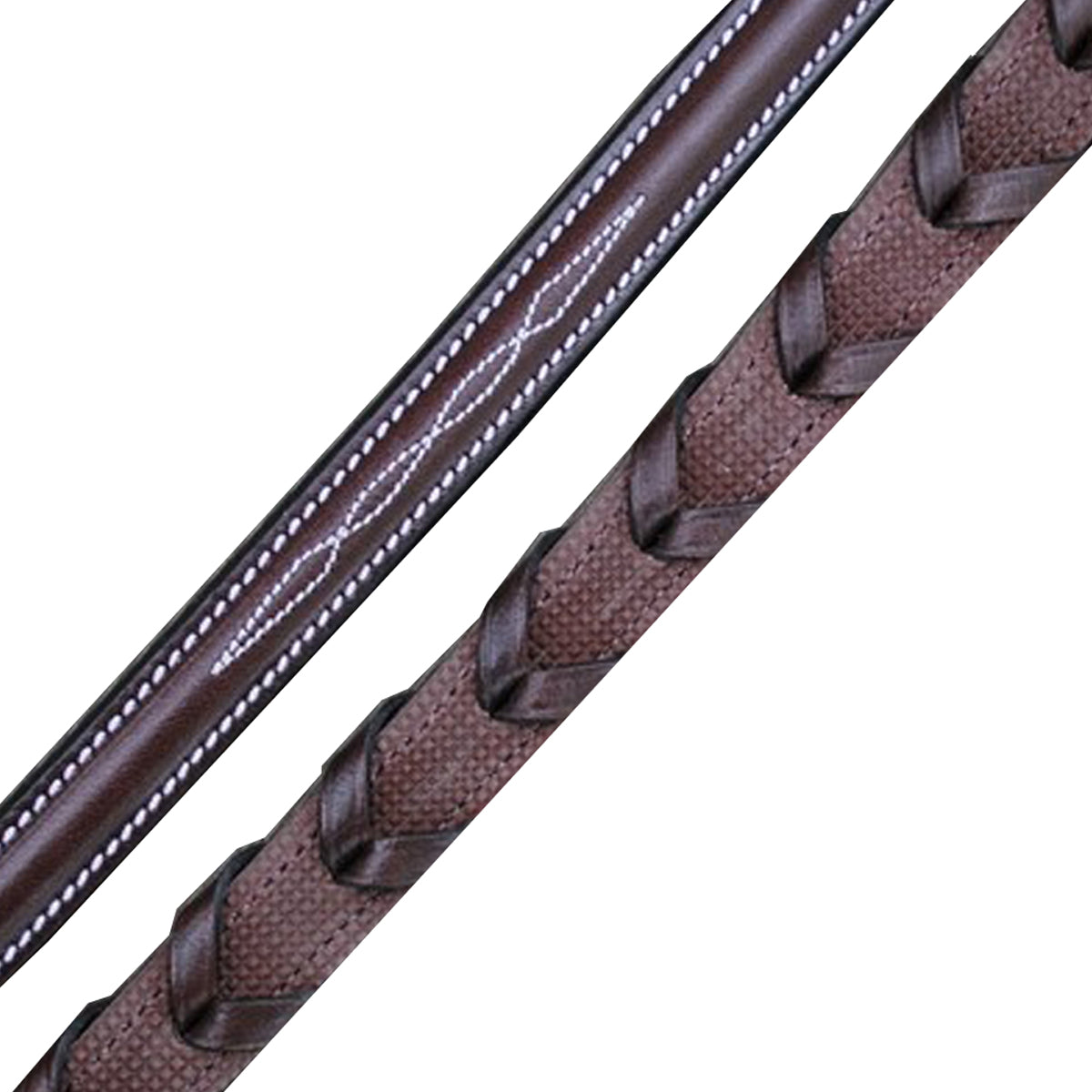 Red Barn by KL Select Stealth Laced Reins