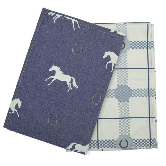 AWST Int'l Horse Themed Kitchen Towel - Set of 2