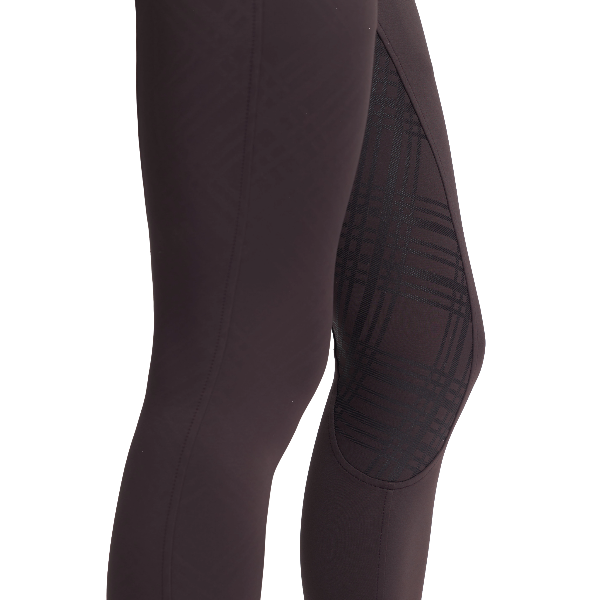 LeMieux Women's Heritage Check Bregging-Cocoa-Model view