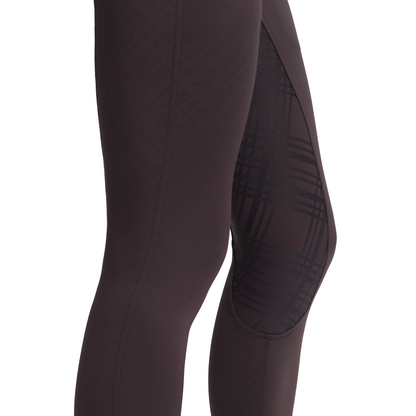 LeMieux Women's Heritage Check Bregging-Cocoa-Model view