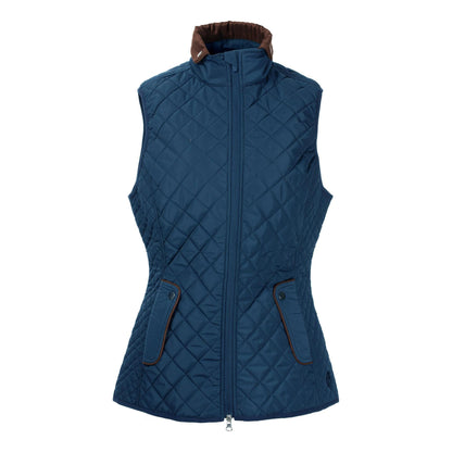Equinavia Women's Cecilia Quilted Barn Vest - front view