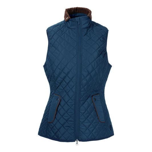 Equinavia Women's Cecilia Quilted Barn Vest - front view