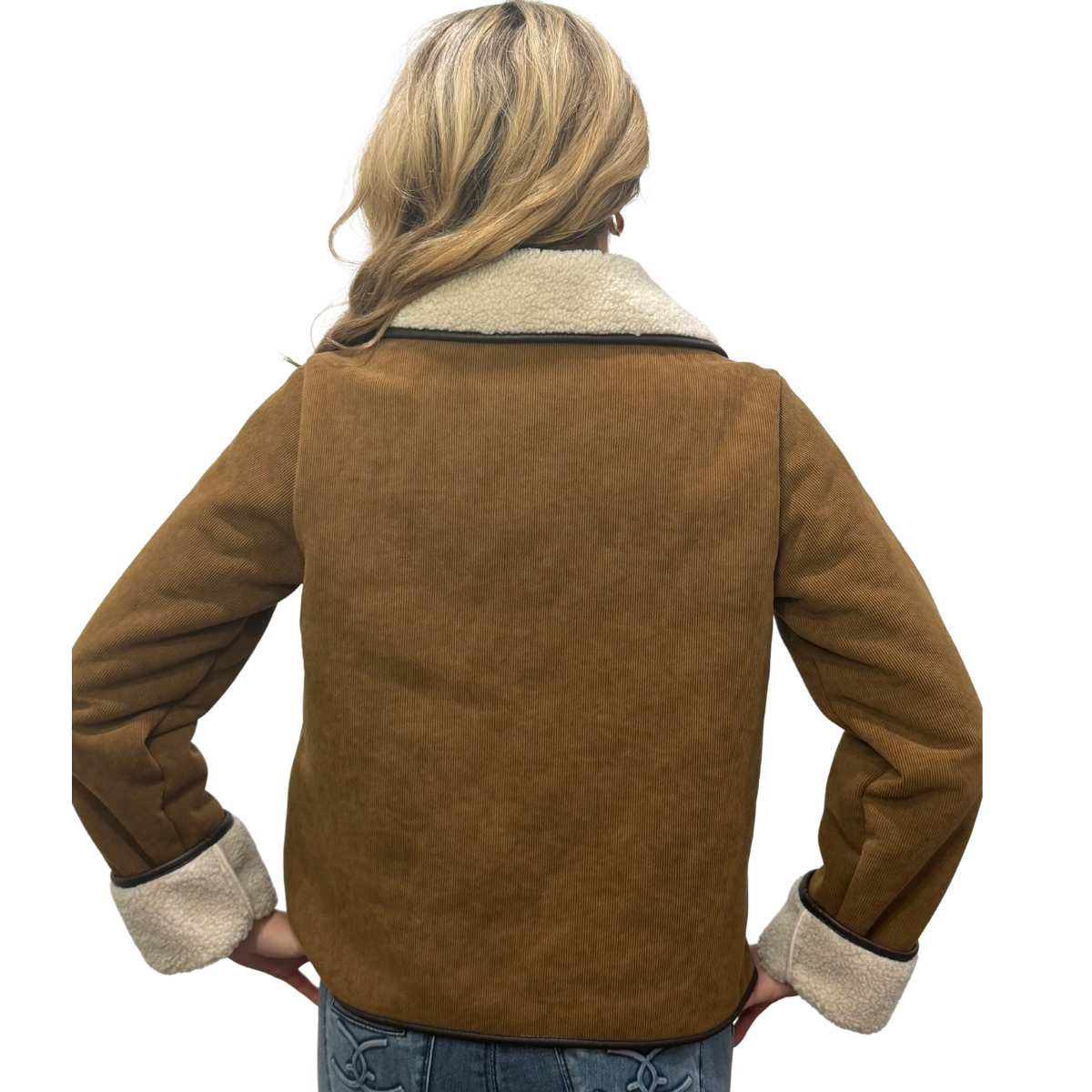 Barbour Women's Penny Fleece Cord Jacket