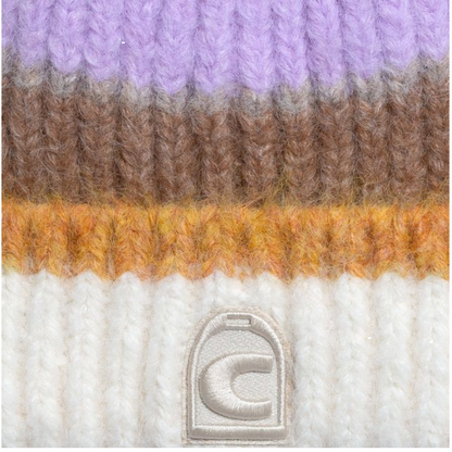Cavallo Women's Cavalduni Knitted Hat-Sand Stone-Logo View