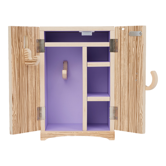 LeMieux Toy Pony Tack Locker-Wooden-Open View