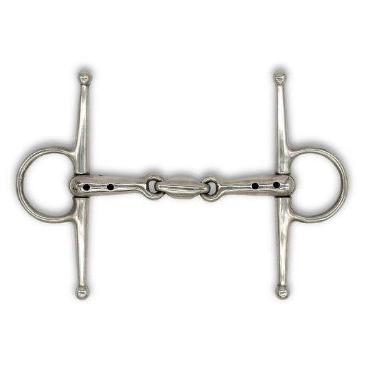 Jake Adams Double Jointed Whistle Mouth Full Cheek Bit