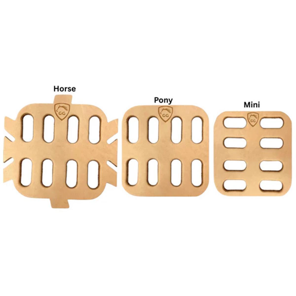 GG Equine Leather Muzzle Insert