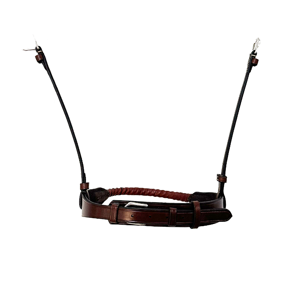AJR Leather Covered Rope Noseband