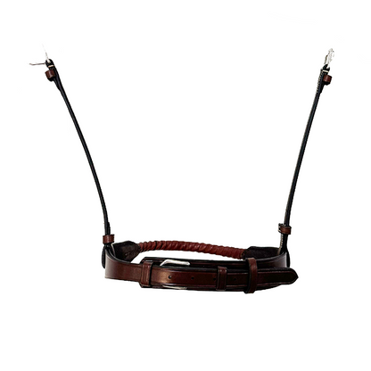 AJR Leather Covered Rope Noseband