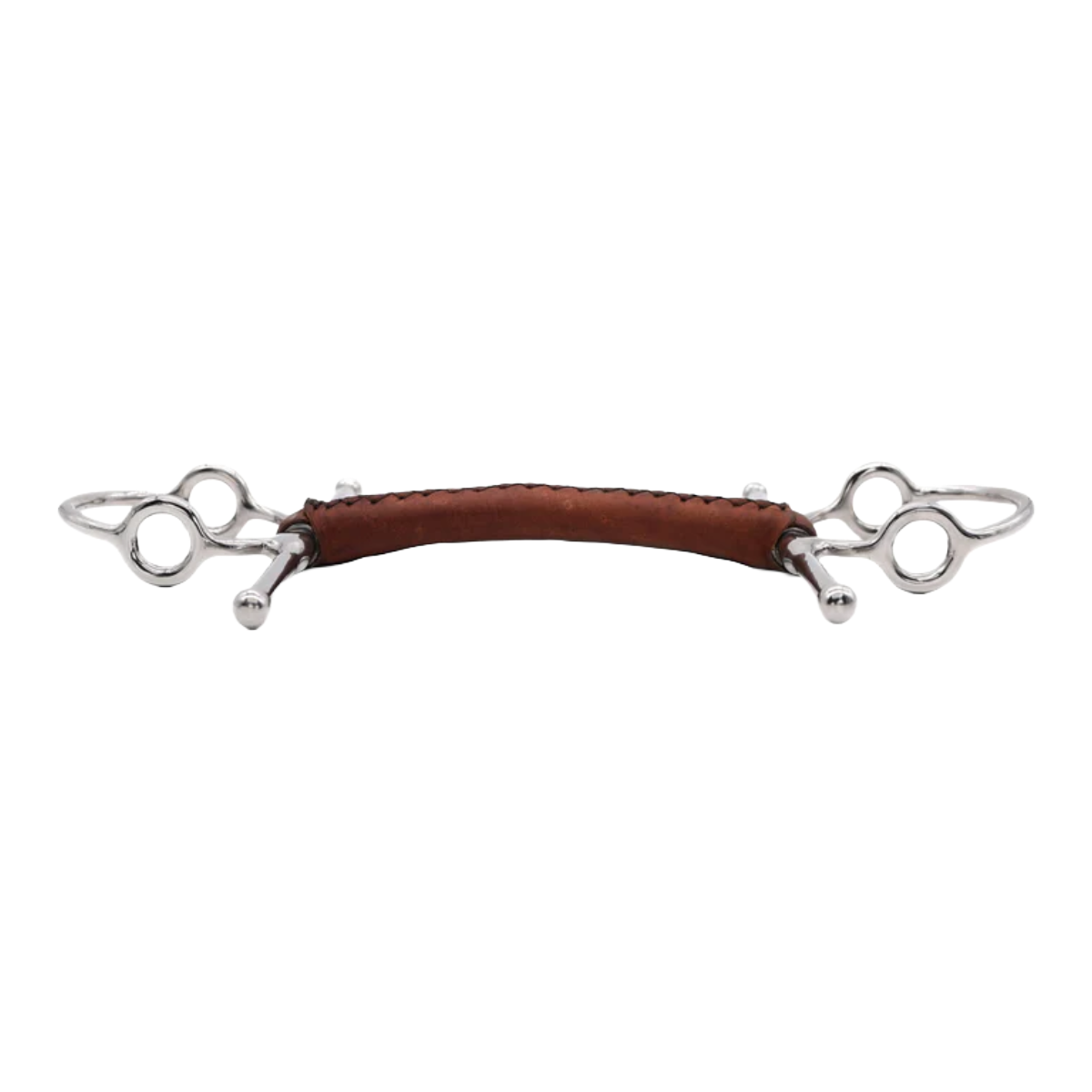 AJR Leather Covered Morph Nelson Gag Bit