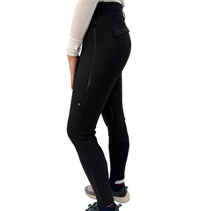 Equiline Women's Grelbikh High Waisted Knee Grip Breech