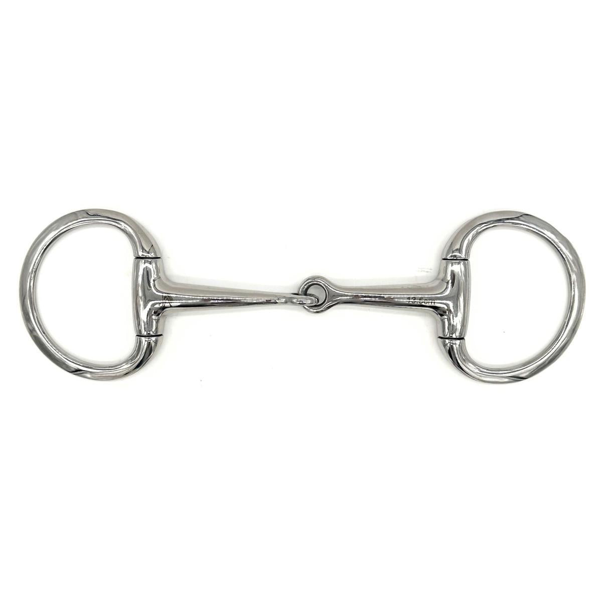 Jake Adams Single Joint Stainless Steel Eggbutt Bit