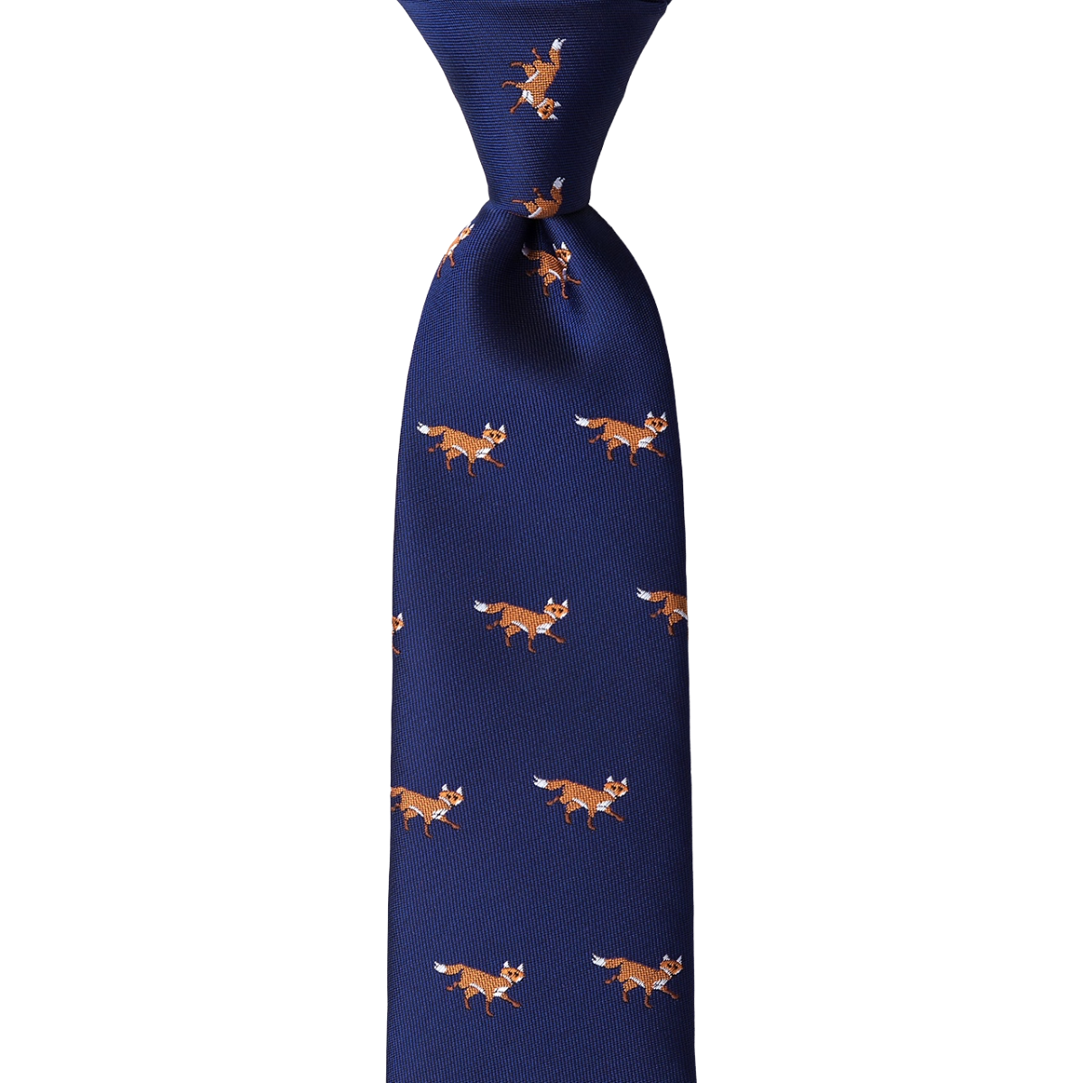 Wild Attire Inc. Prowling Foxes Microfiber Tie