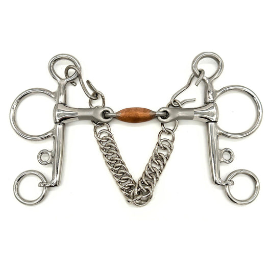 AJR Copper LinkX Pelham Bit