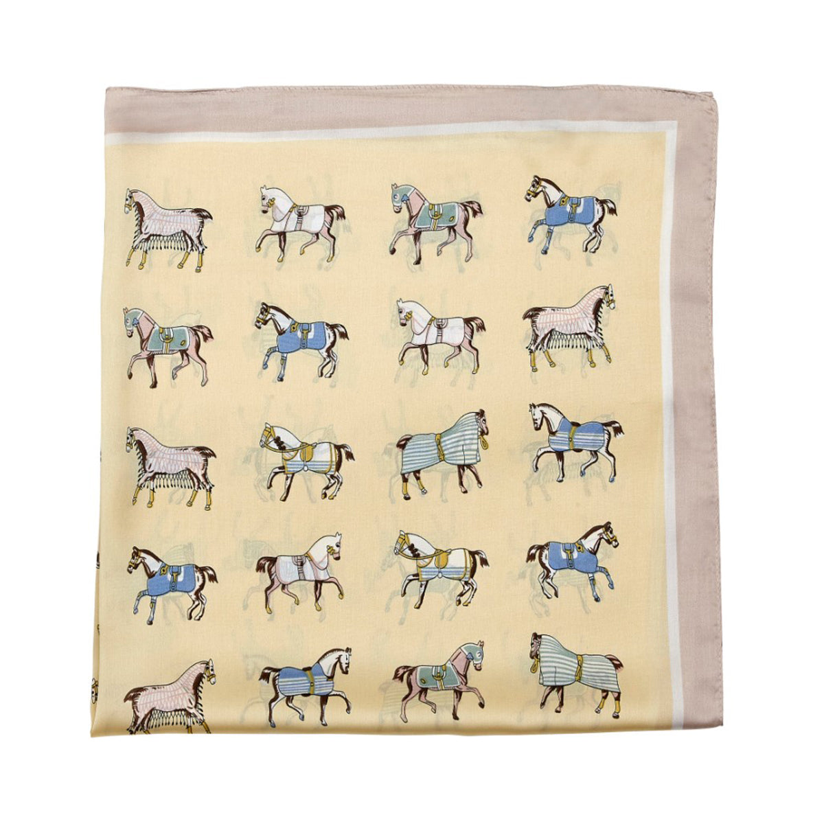 AWST Int'l Mini Horses In Blankets Scarf