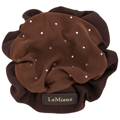 LeMieux Scrunchie with Crystal Hair Net