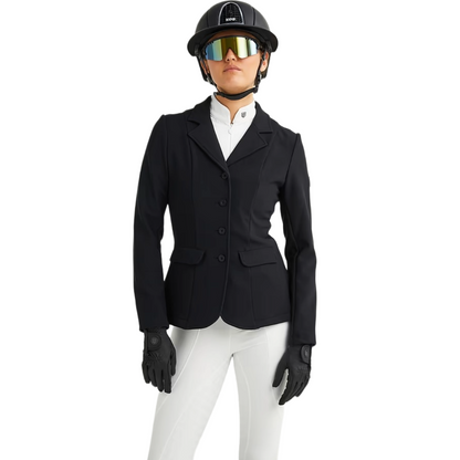 Maya Delorez Women's Show Jacket-Black-Front View
