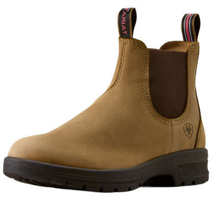Ariat Women's Cooper Chelsea Boot-Natural Taupe-side view