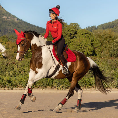 LeMieux Suede Close Contact Square Pad