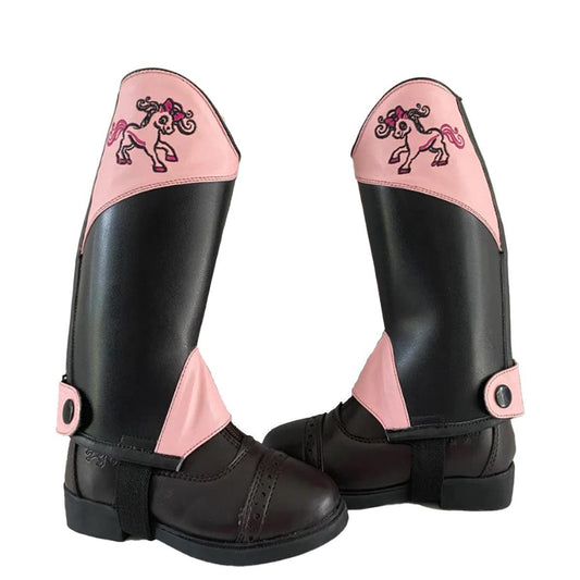 Belle and Bow Equestrian Child's Half Chaps