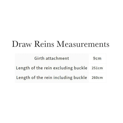 LeMieux Leather Draw Reins