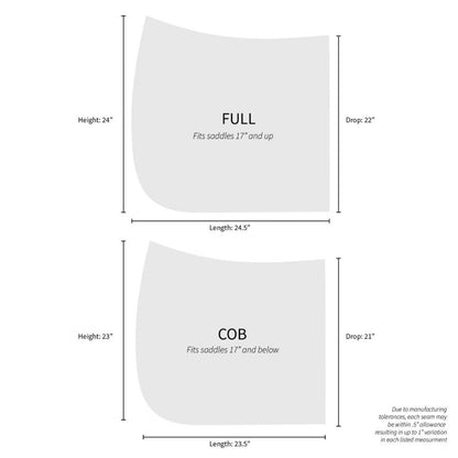 Dapplebay Constellation Dressage Saddle Pad