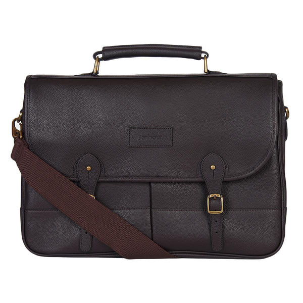 バッグ Barbour Wax Leather Briefcase Barbour Wax Leather Briefcase | Farm House Tack