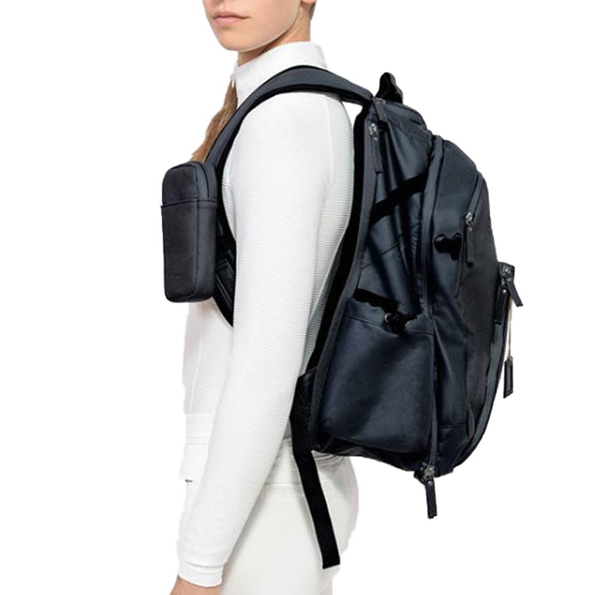 bodypack quarter laptop backpack black Samshield Iconpack Blue