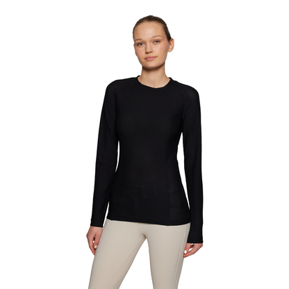 Samshield  Women's  Elyfreshtec Long Sleeve Training Polo