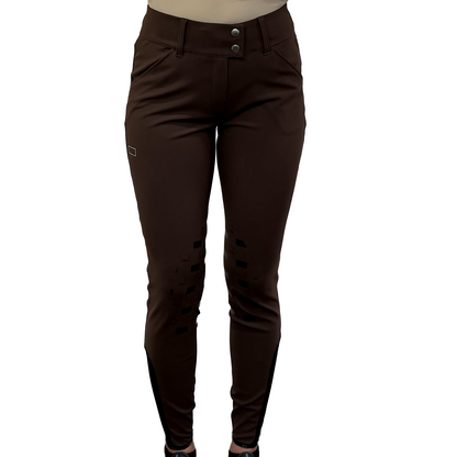 Cavalleria Toscana RG Women's High Waist Knee Patch Breeches