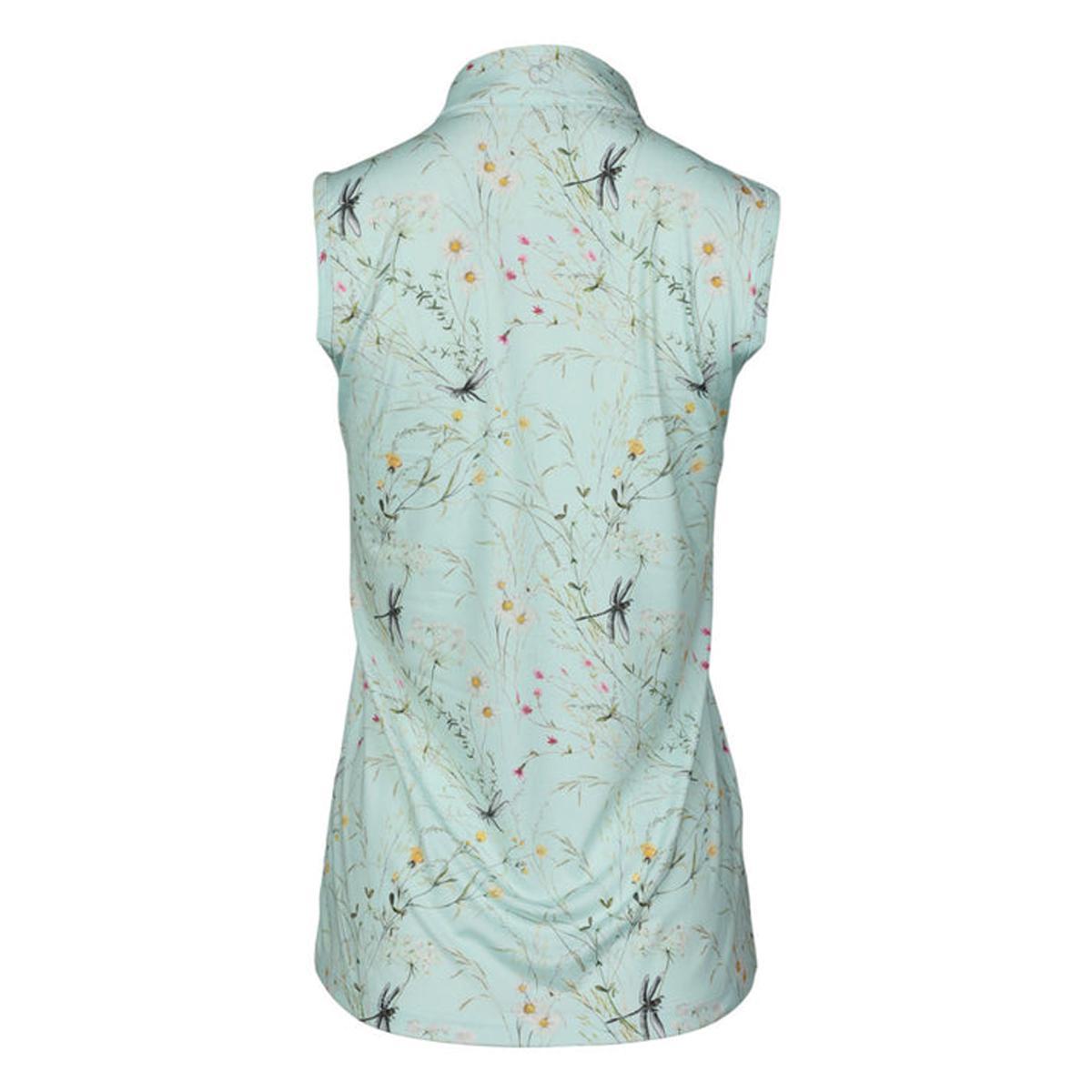 Dapplebay Dragonfly Meadow 1/4 Zip Sleeveless Riding Top