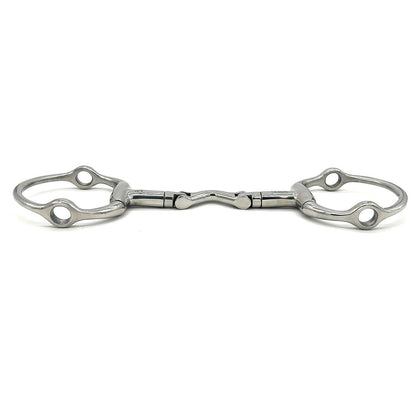 Jake Adams Swivel Port Hinge Fixed Gag Bit