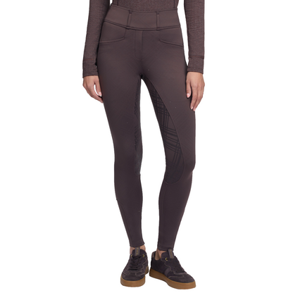 LeMieux Women's Heritage Check Bregging-Cocoa-Model view