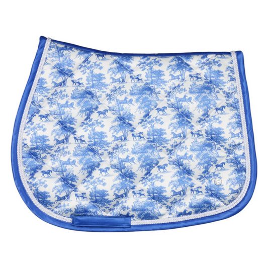 Dapplebay Equestrian Toile Pony Saddle Pad