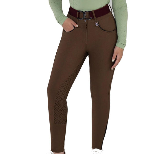 Dapplebay Pro Ribbed Silicone Full Seat Breeches