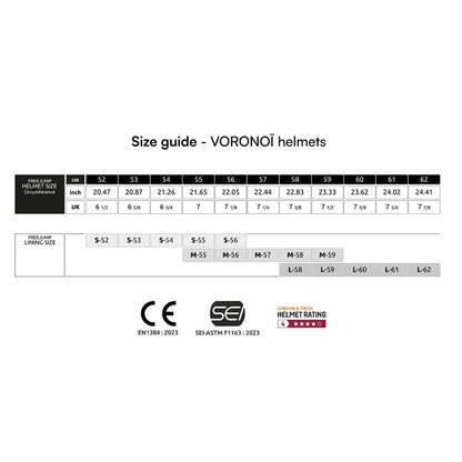 Freejump Voronoi Helmet with Wide Visor