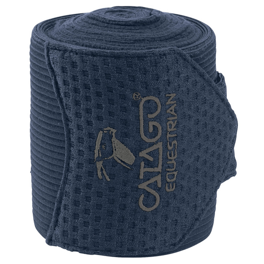 Catago Fir-Tech Polo Wraps-Navy-Front View