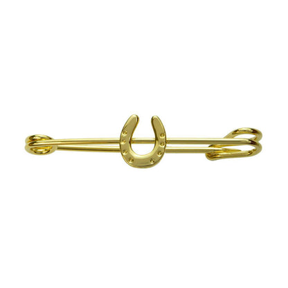 Exselle Plain Horseshoe Stock Pin