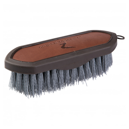 Equinavia Horze Maddox PU Leather Handle Dandy Brush