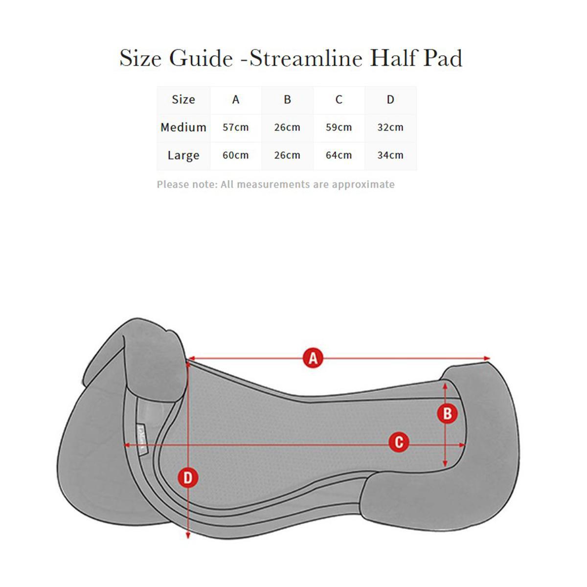 LeMieux Streamline Half Pad